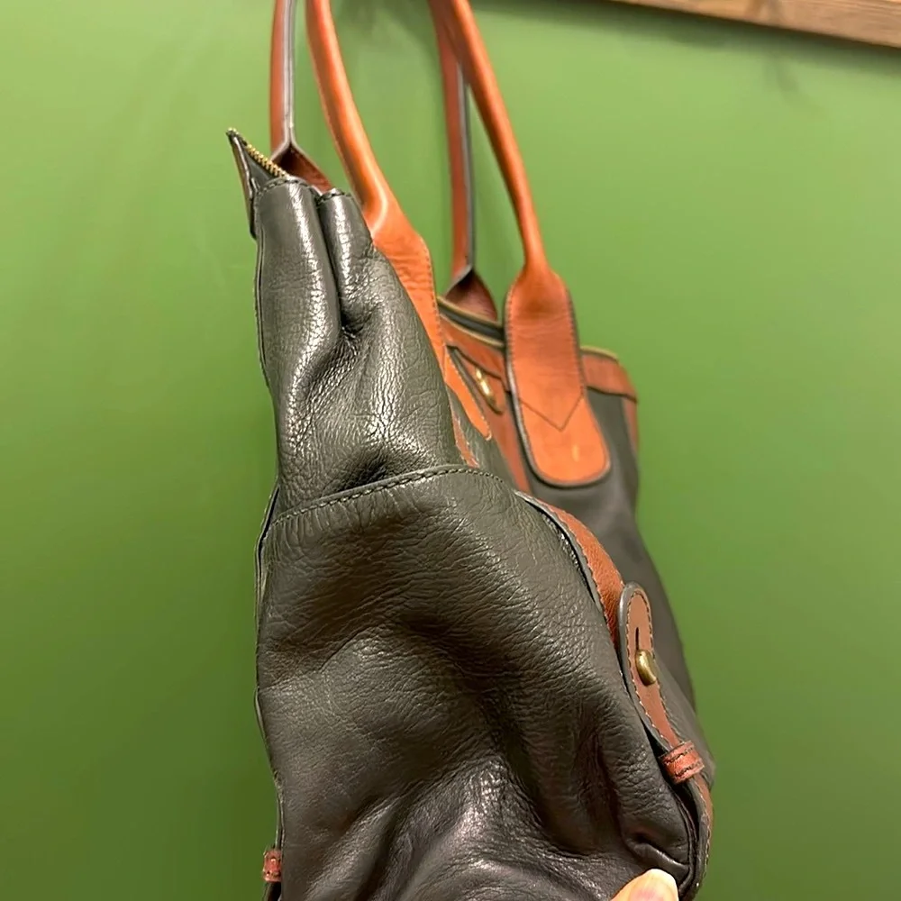 RARE VRI Fossil Weekender Vintage Re-Issue Tote Like New